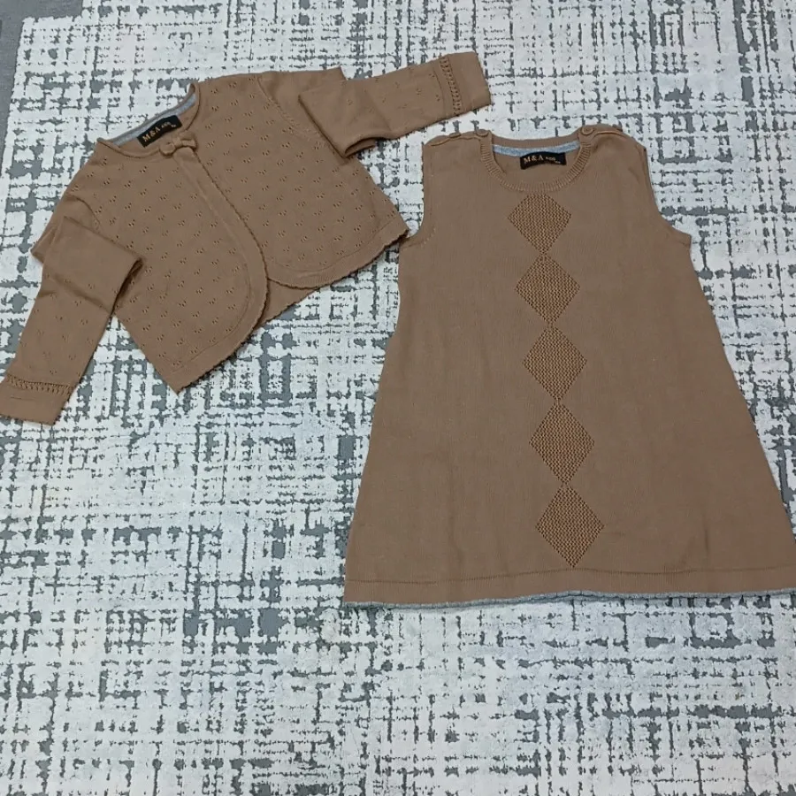 سارافون و کت بافت بچگانه