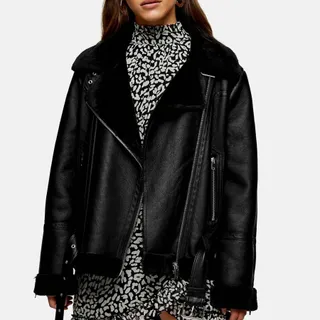 کت چرم بوفالو