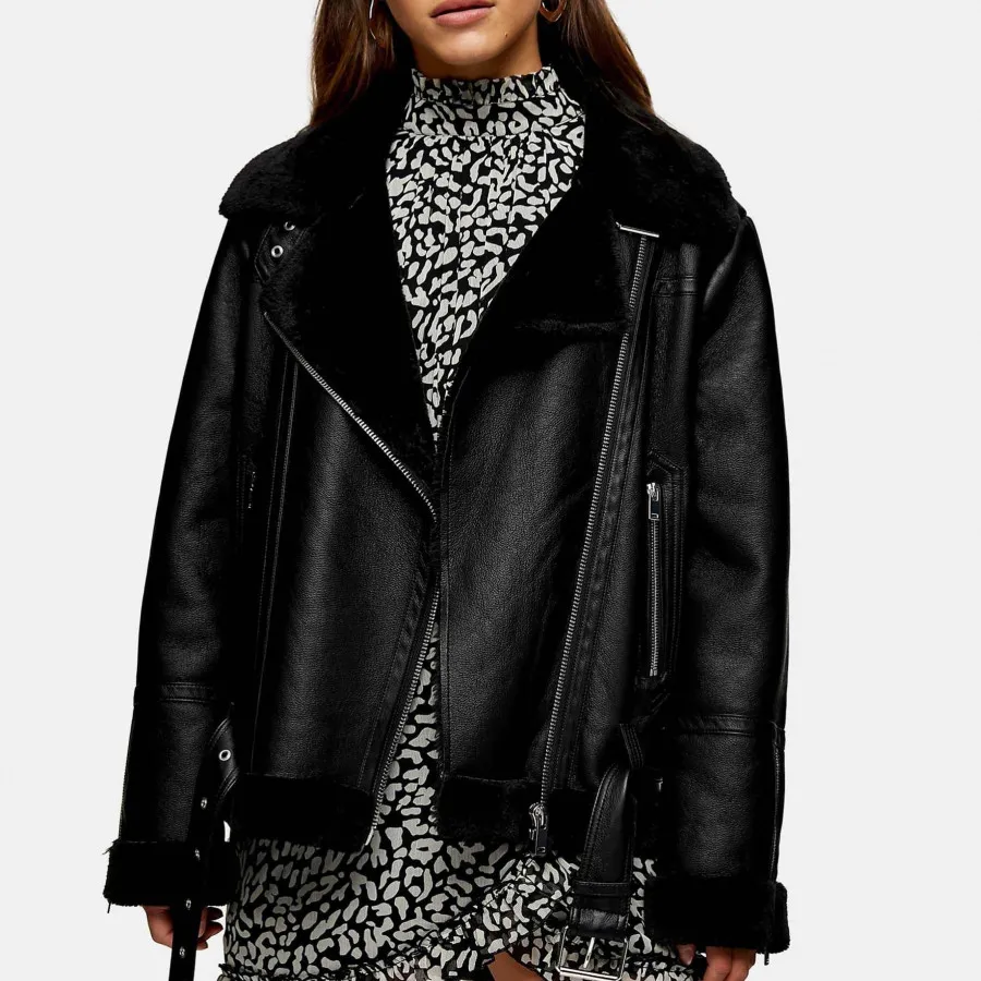 کت چرم بوفالو