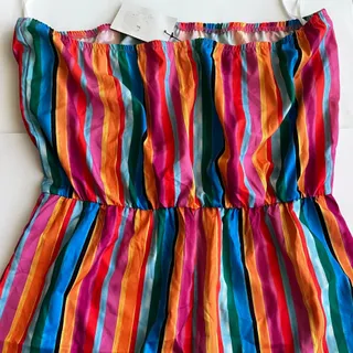 رمپر دکلته رنگین کمانی