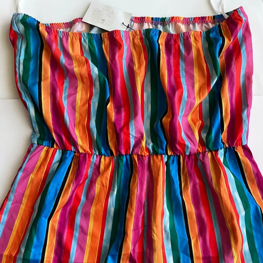 رمپر دکلته رنگین کمانی