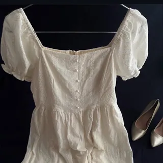 پیراهن عروسکی خامه دوزی