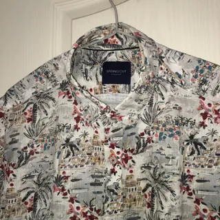 پیرهن اسپرت طرح ساحلی