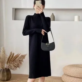 پیراهن جنس بافت گرم