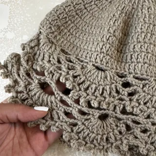 کلاه دست بافت