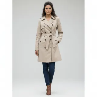 پالتو ترنچ کت السی زنانه