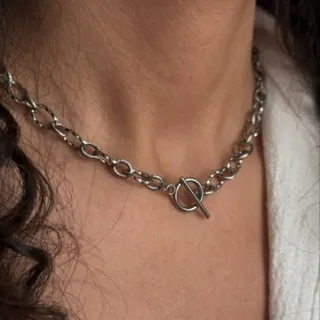 گردنبند تیفانی با قفل T س