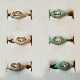 انگشترهای نگین درشت زیبا