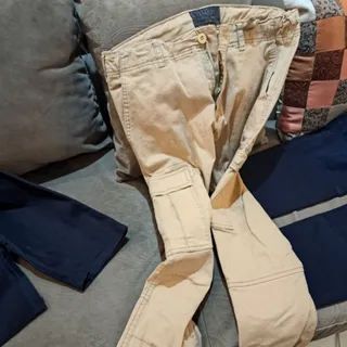 شلوار کتان 6 جیب