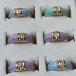 انگشتر نگین دار فری سایز