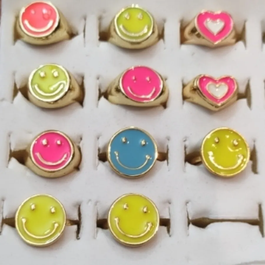 4 تا انگشتر اسمایل وقلب