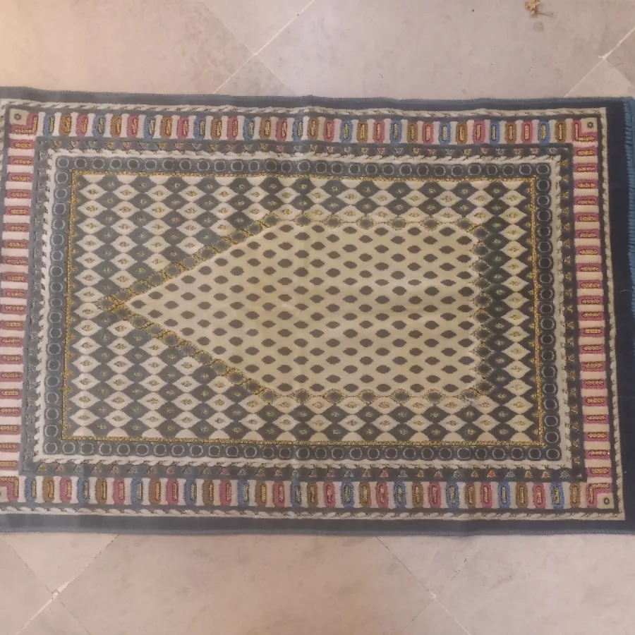 سجاده مخمل بزرگ ترک برجست