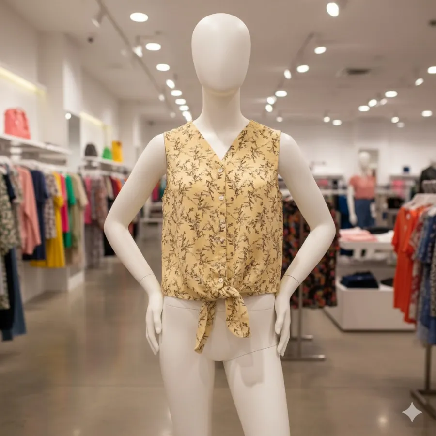 تاپ گره ای شیک