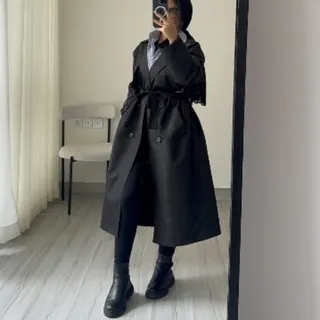 بارونی بلند مشکی