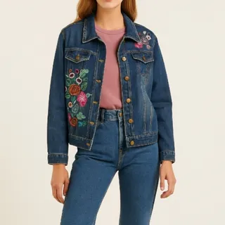 کت گل دوری جین