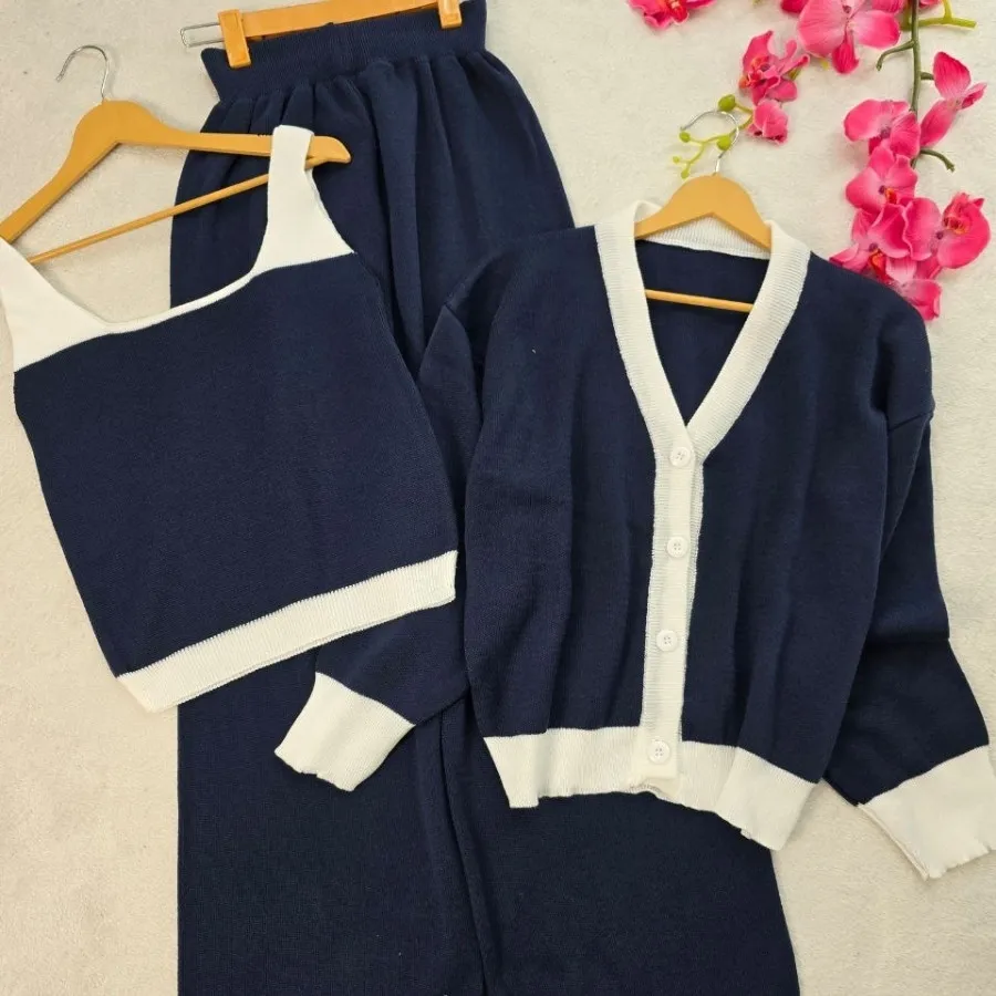 ست سه تیکه بافت