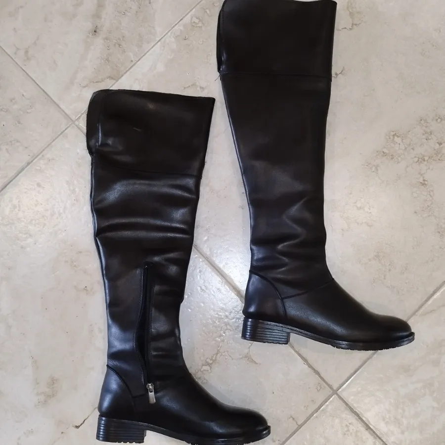 بوت بلند چرم ترک