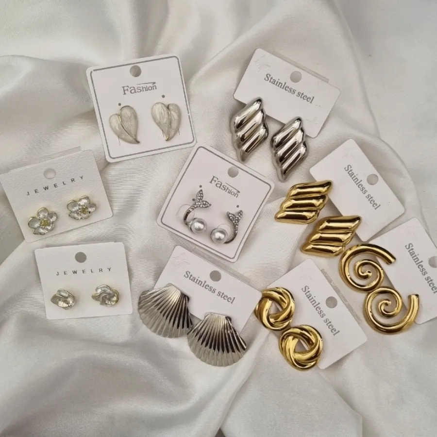 گوشواره پینترستی استیل