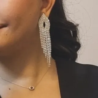 گوشواره جواهری مجلسی