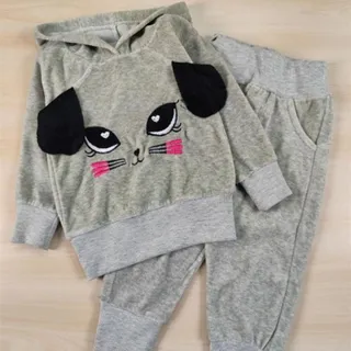 هودی شلوار گربه ملوسه