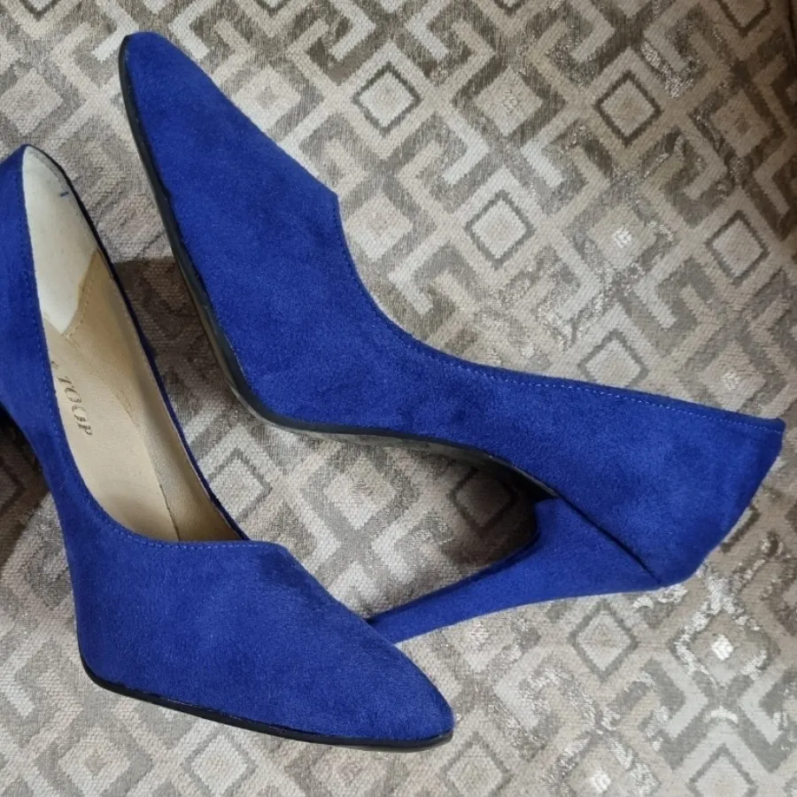 کفش مجلسی آبی