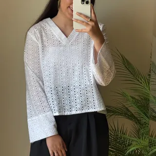 شومیز خامه دوزی