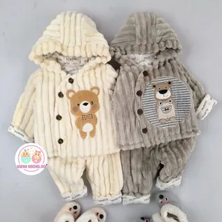 کاپشن شلوار مخمل راه راه