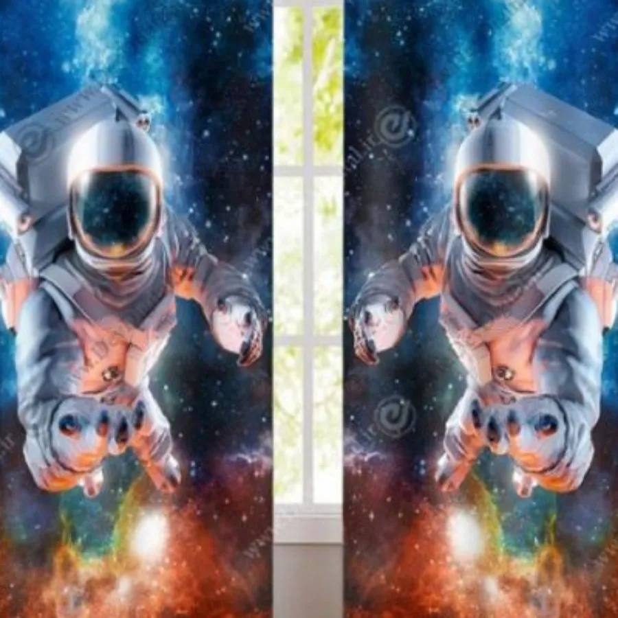 پرده پانچ فضانورد