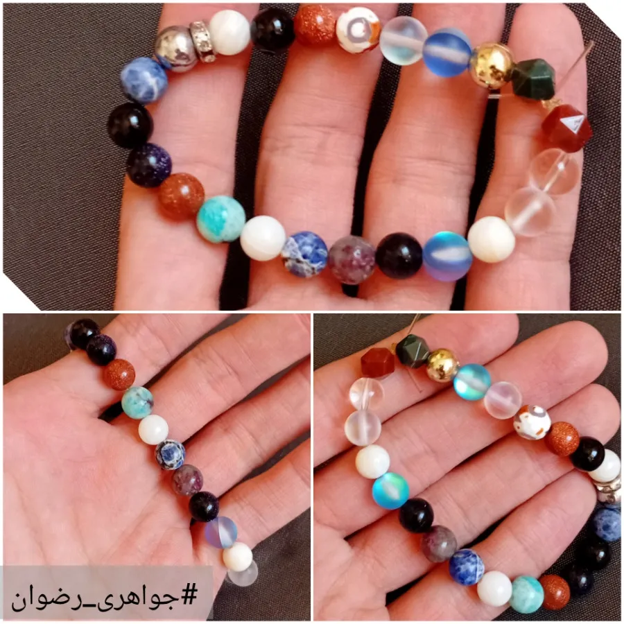 دستبند رنگین زیبا