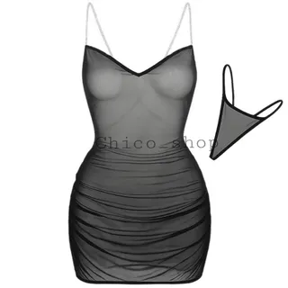 لباس خواب حریر زنجیری