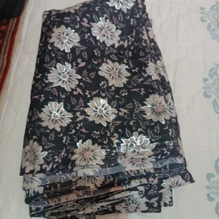 پارچه چادر نقره کوب