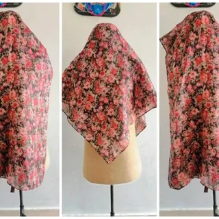 روسری طرح گل