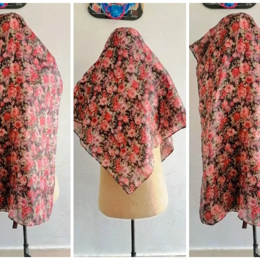 روسری طرح گل