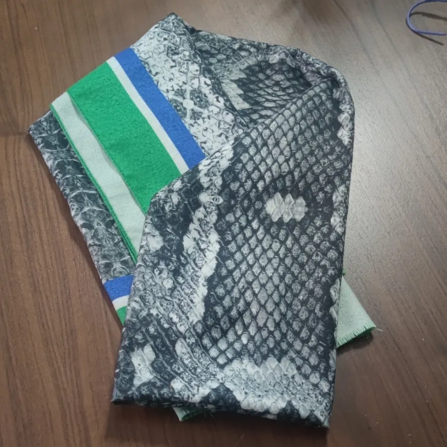 شال موهر پاییزی پوست ماری