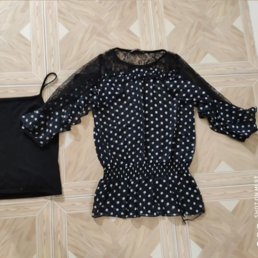 دو تکه تاپ و شومیز حریر