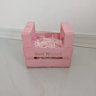 باکس چوبی صورتی