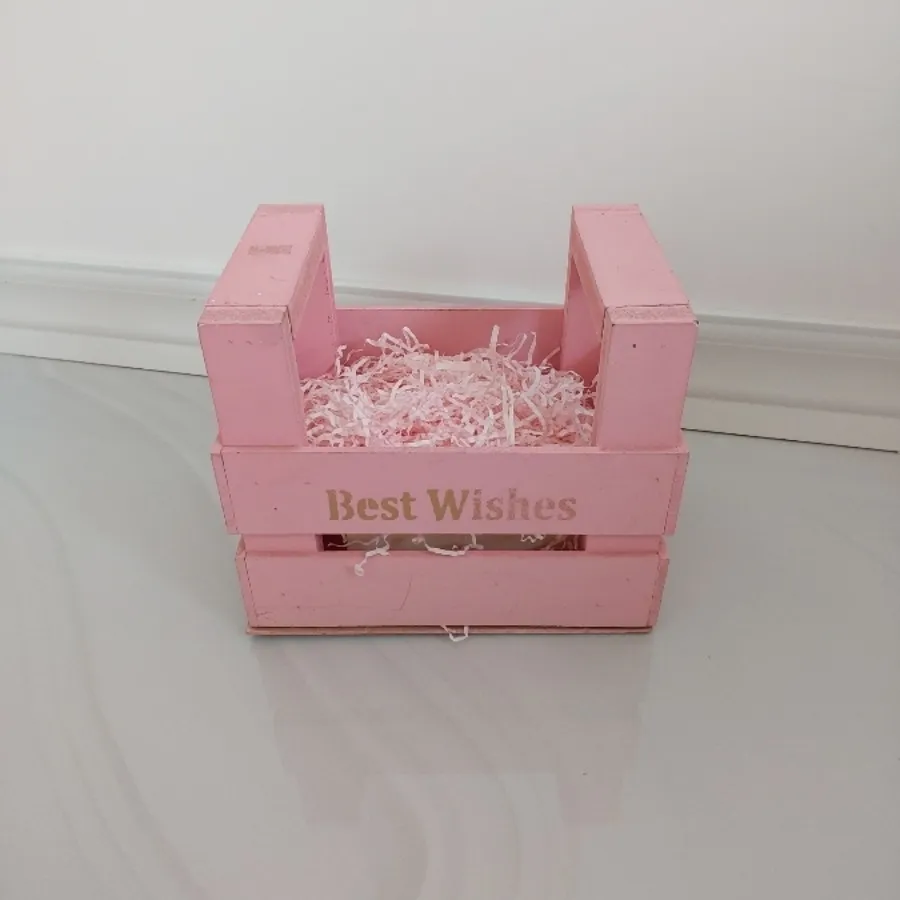 باکس چوبی صورتی