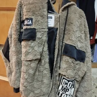 کاپشن دخترانه پشمالو