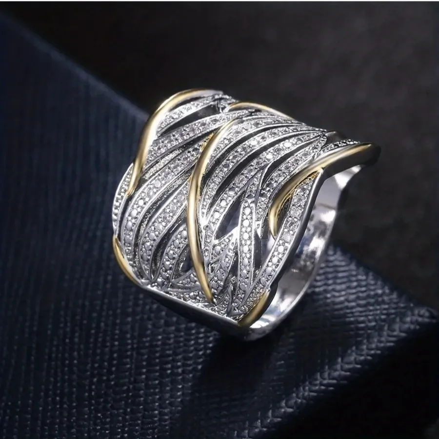 انگشتر روکش طلا