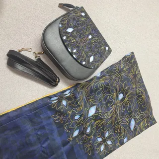 ست کیف و روسری