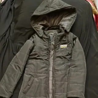 کاپشن پافری مشکی نو