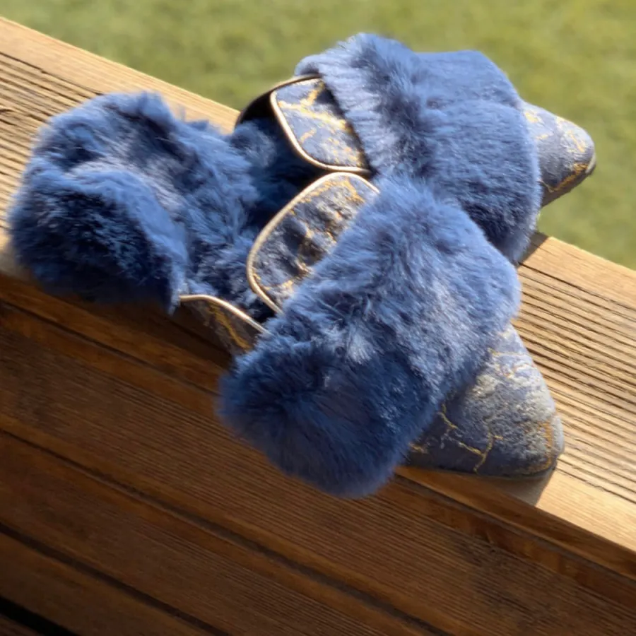صندل اسلیپر پشمی