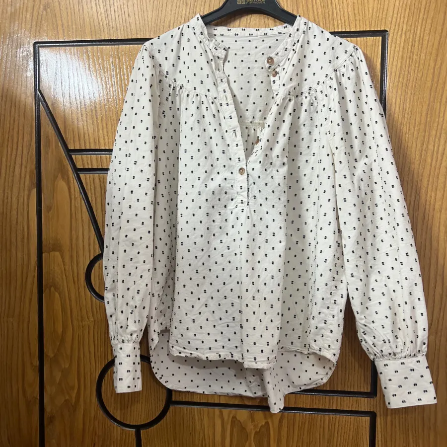 شومیز نخی سفید عروسکی