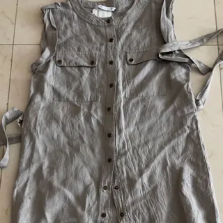 پیراهن اسپرت لینن