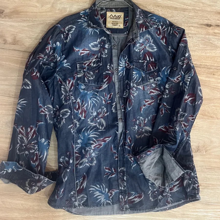 شومیز جین کاغذی