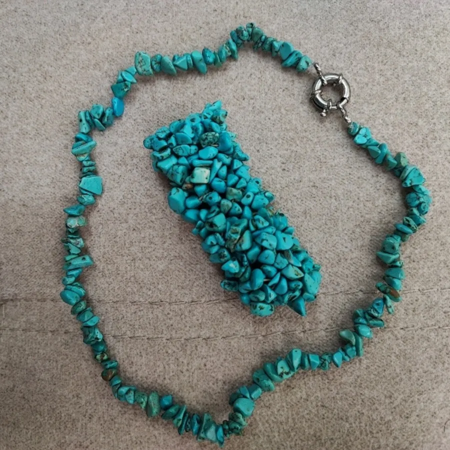 دستبند و گردنبند فیروزه