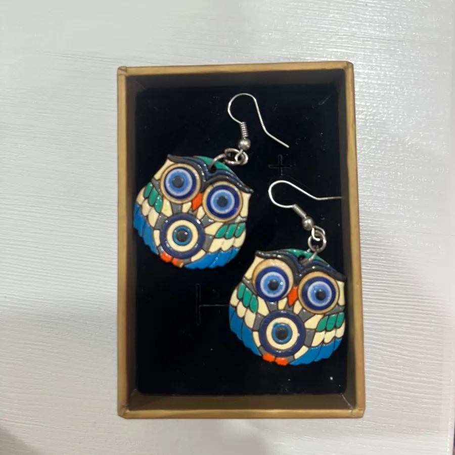 گوشواره چوبی