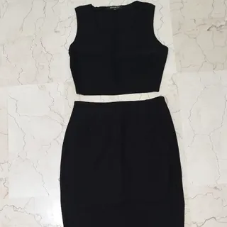 ست کراپ و دامن