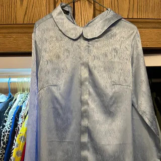 بلوز شومیز ابی