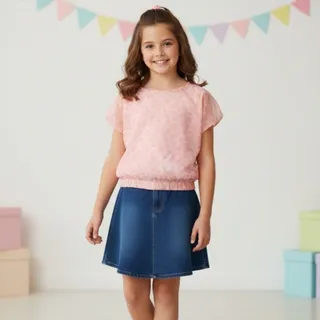 بلوز دخترانه 9 تا 10 سال